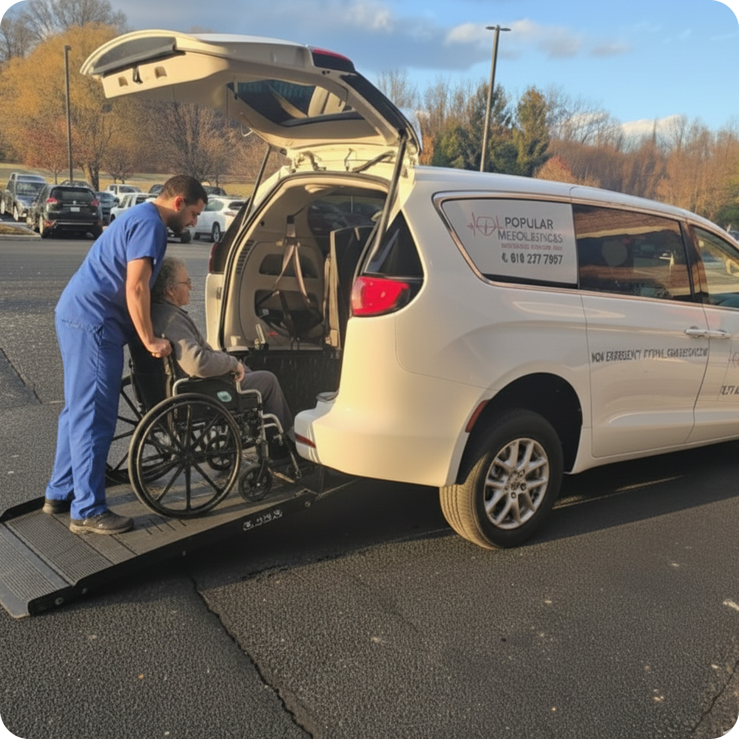 Wheelchair transport service